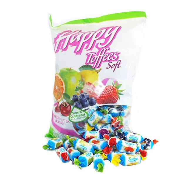 Mixed Fruit Soft Toffies Italian Pick & Mix Sweets Liking 1kg